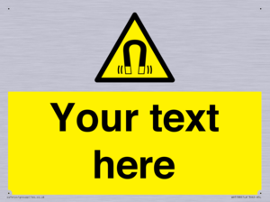 Custom Magnetic Field Sign